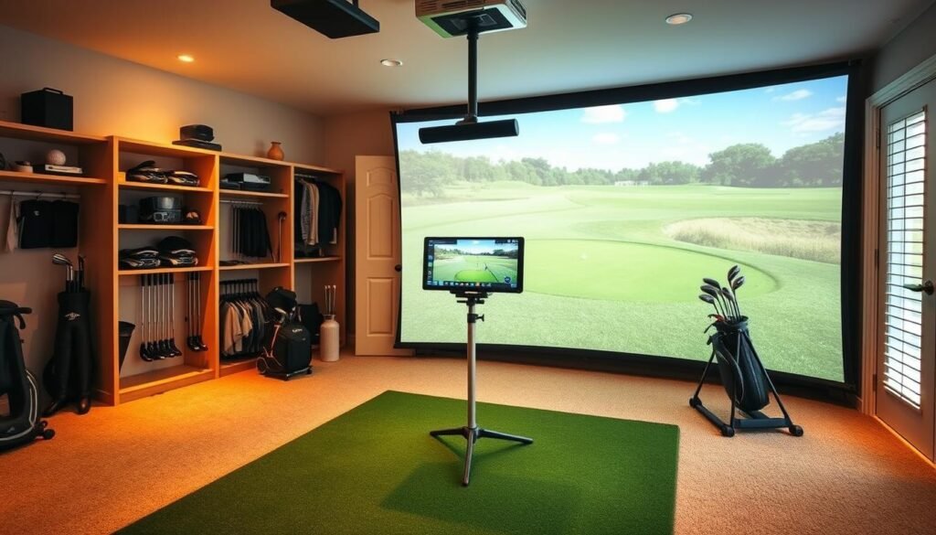 How much is a proper golf simulator?