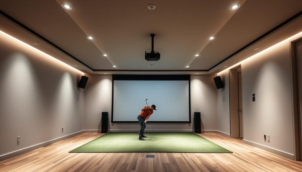 Is A 9 Ceiling High Enough for A Golf Simulator