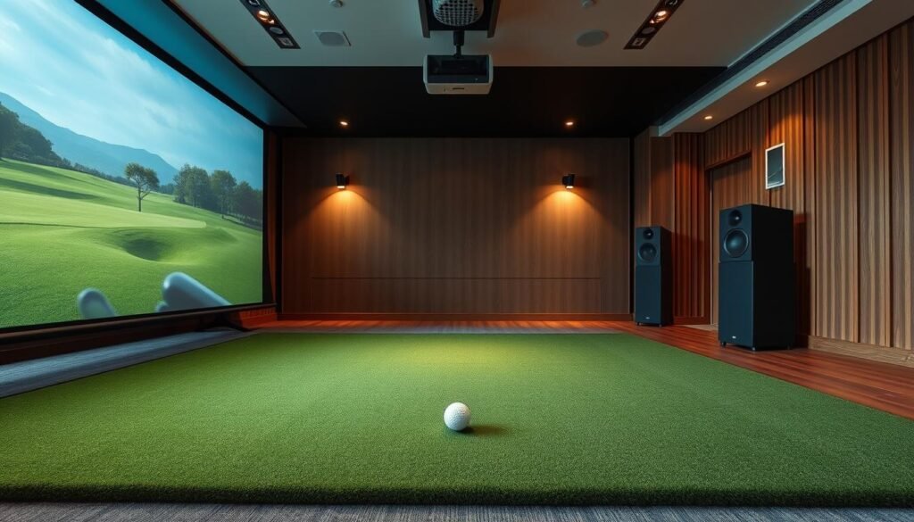 golf simulator components
