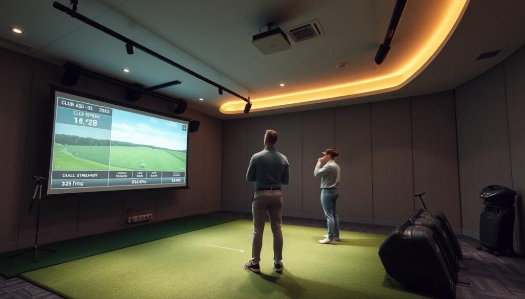 golf simulator data analysis