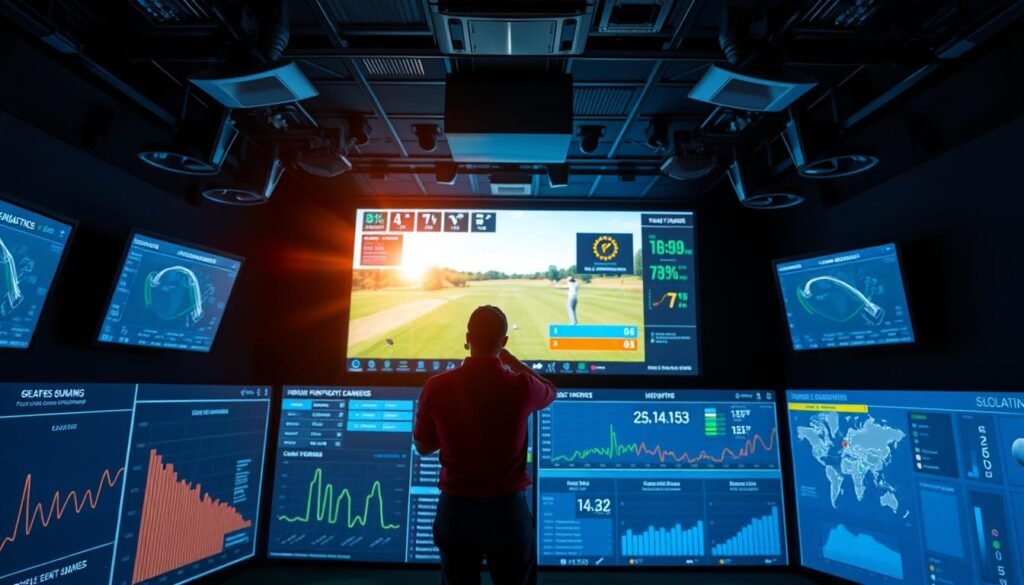 golf simulator data analysis