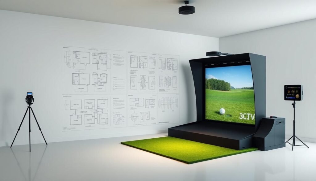 golf simulator planning application process