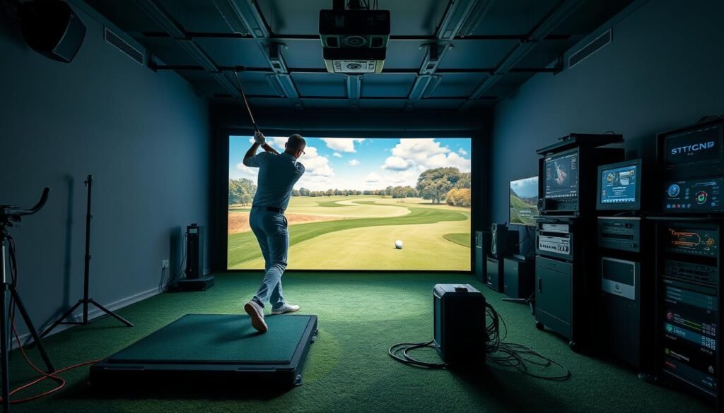 golf simulator technology