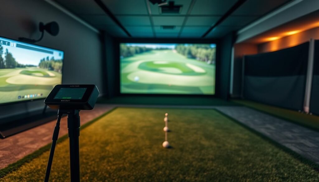 home golf simulator setup