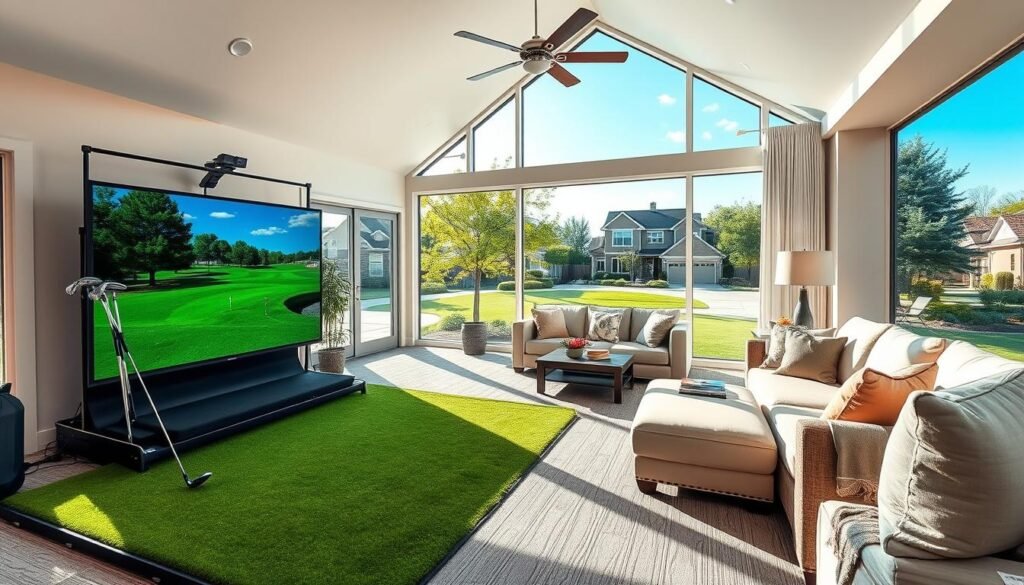 home value golf simulator